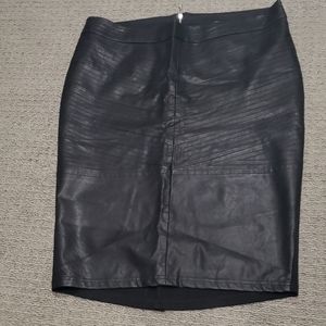 Leather Skirt